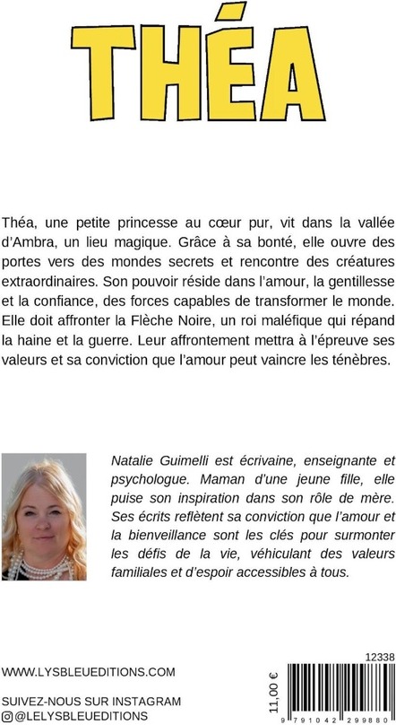 Quatrième de couverture de « Théa : roman »