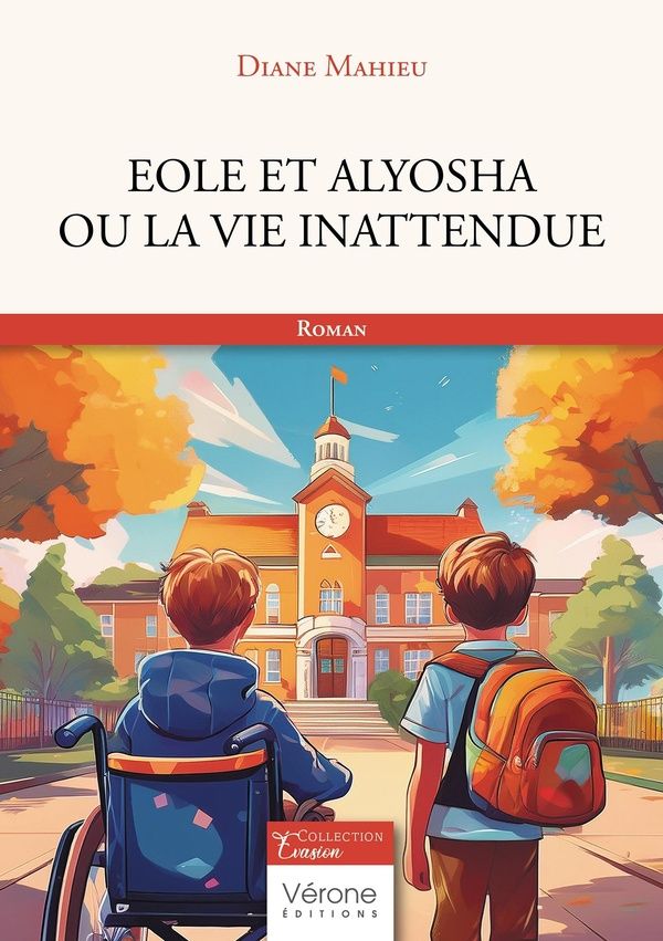 Couverture du livre « Éole et Alyosha ou La vie inattendue » de Diane Mahieu, librairie Les Contes Infusés à Corte