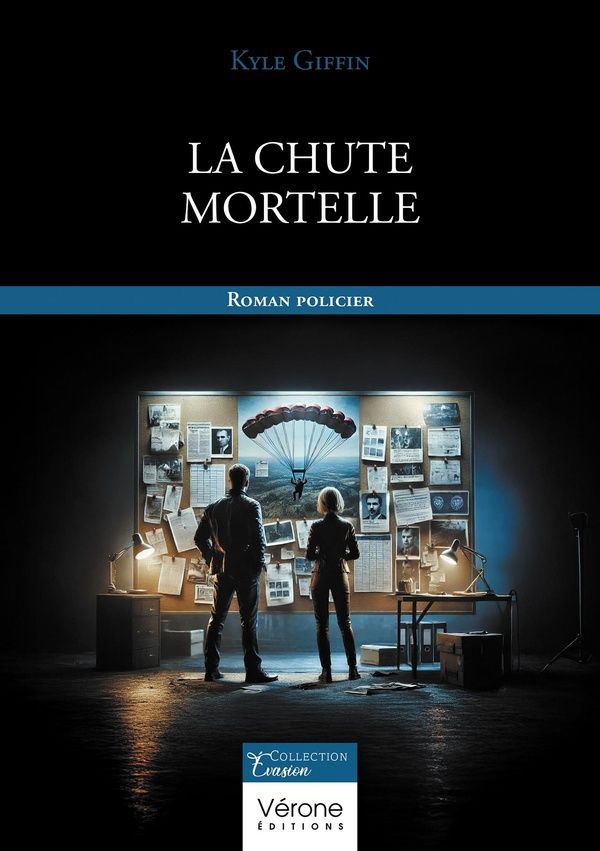 Couverture du livre « La chute mortelle » de Kyle Giffin, librairie Les Contes Infusés à Corte
