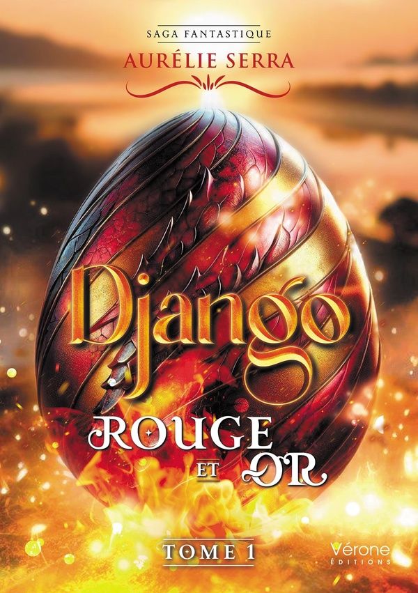 Couverture du livre « Rouge et or » de Aurélie Serra, librairie Les Contes Infusés à Corte