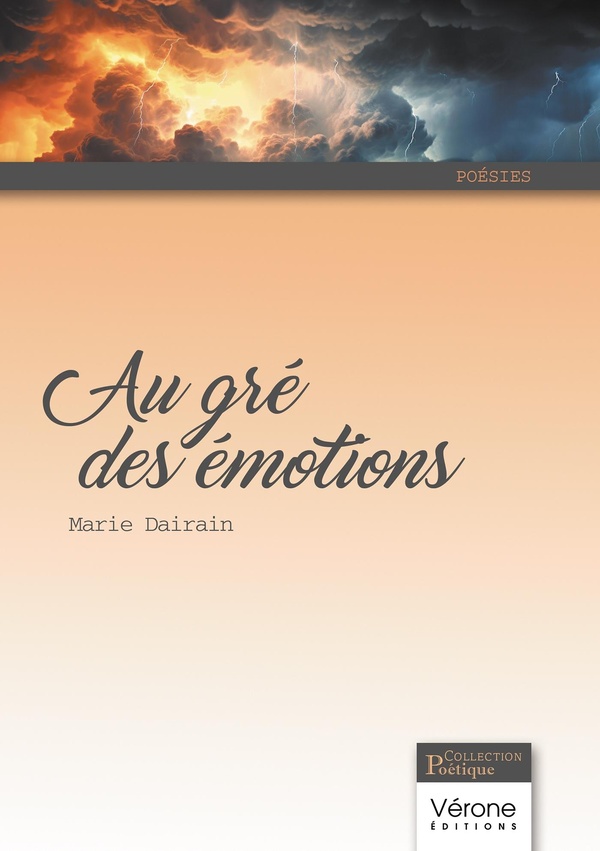 Couverture du livre « Au gré des émotions » de Marie Dairain, librairie Les Contes Infusés à Corte