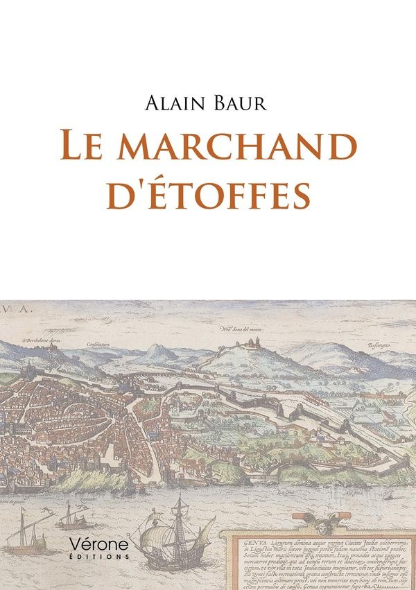 Couverture du livre « Le marchand d'étoffes » de Alain Baur, librairie Les Contes Infusés à Corte