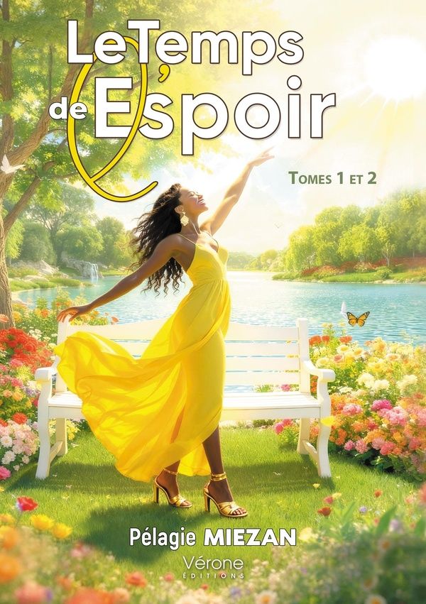 Couverture du livre « Le temps de l'espoir » de Pélagie Miezan, librairie Les Contes Infusés à Corte