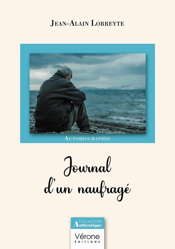 Couverture du livre « Journal d'un naufragé » de Jean-Alain Lorreyte, librairie Les Contes Infusés à Corte
