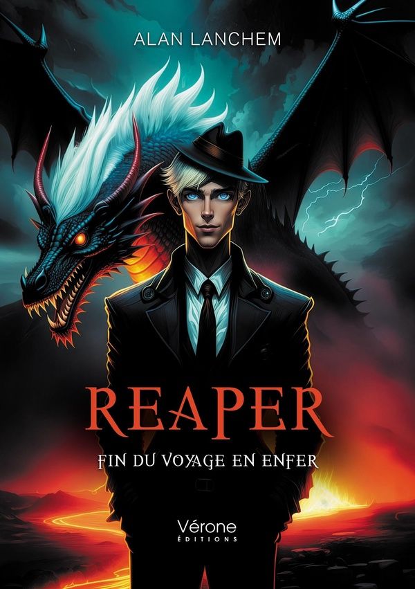 Couverture du livre « REAPER - FIN DU VOYAGE EN ENFER » de Alan Lanchem, librairie Les Contes Infusés à Corte