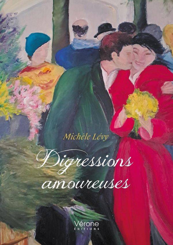 Couverture du livre « Digressions amoureuses » de Michèle Lévy, librairie Les Contes Infusés à Corte