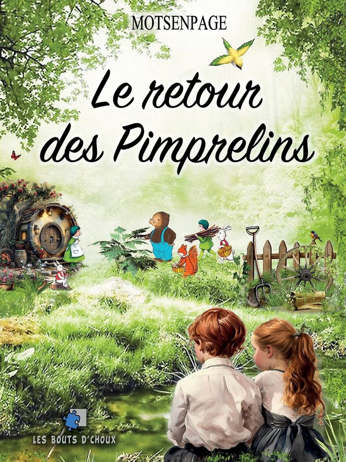 Couverture du livre « LE RETOUR DES PIMPRELINS », librairie Les Contes Infusés à Corte