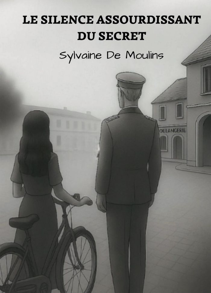 Couverture du livre « Le silence assourdissant du secret » de Sylvaine de Moulins, librairie Les Contes Infusés à Corte