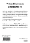 Quatrième de couverture de « Le monde après toi »