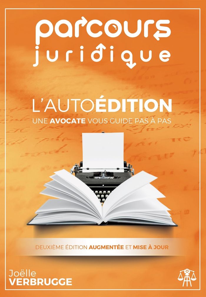 Couverture du livre « L'autoédition : parcours juridique » de Joëlle Verbrugge, librairie Les Contes Infusés à Corte