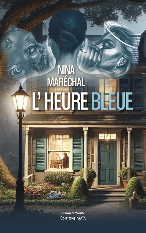 Couverture du livre « LHEURE BLEUE » de Marechal Nina, librairie Les Contes Infusés à Corte