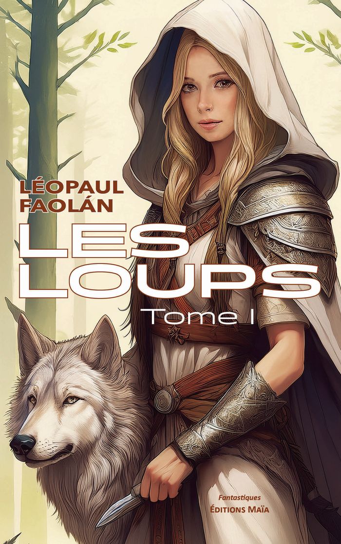 Couverture du livre « LES LOUPS - TOME I » de Faolan Leopaul, librairie Les Contes Infusés à Corte