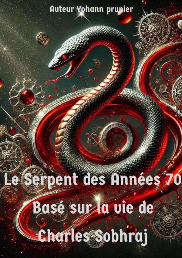 Couverture du livre « LE SERPENT DES ANNEES 70 » de Yohann Prunier, librairie Les Contes Infusés à Corte