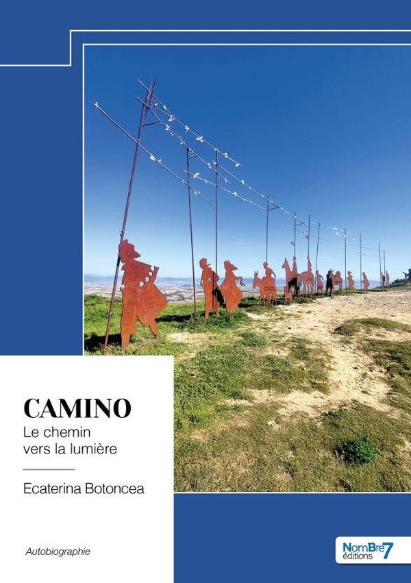 Couverture du livre « Camino : Le chemin vers la lumière - Extraits du journal d'un médecin anesthésiste » de Ecaterina Botoncea, librairie Les Contes Infusés à Corte