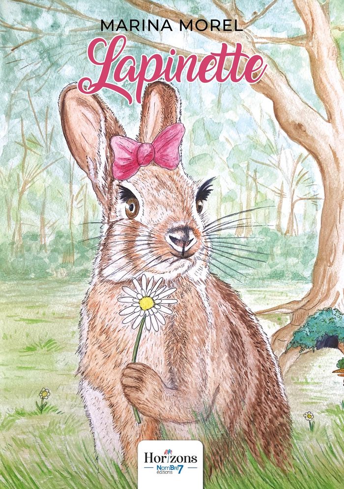 Couverture du livre « Lapinette » de Marina Morel, librairie Les Contes Infusés à Corte