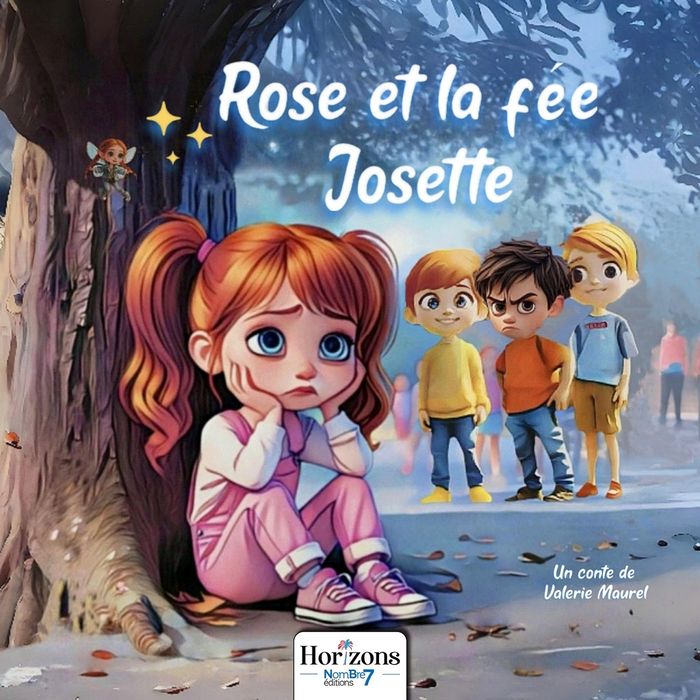 Couverture du livre « Rose et la fée Josette » de Valérie Maurel, librairie Les Contes Infusés à Corte