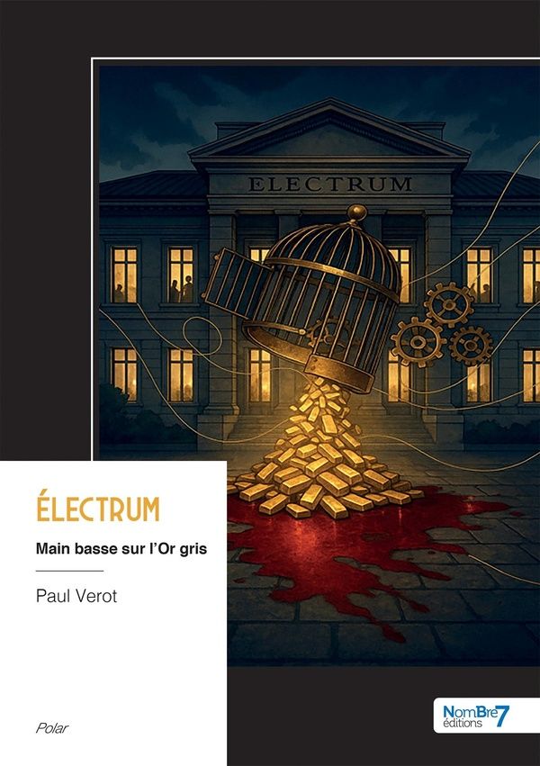 Couverture du livre « Électrum : main-basse sur l'or gris » de Paul Vérot, librairie Les Contes Infusés à Corte