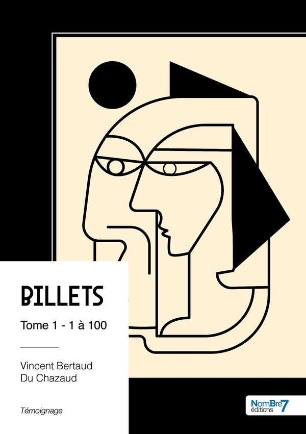Couverture du livre « Billets » de Vincent Bertaud Du Chazaud, librairie Les Contes Infusés à Corte