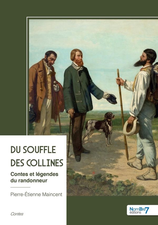 Couverture du livre « DU SOUFFLE DES COLLINES - CONTES ET LEGENDES DU RANDONNEUR » de P-E. Maincent, librairie Les Contes Infusés à Corte