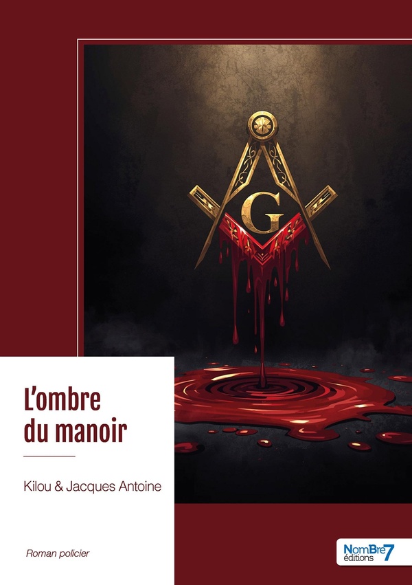Couverture du livre « L'ombre du manoir : Hobart, commandant de police » de Kilou, librairie Les Contes Infusés à Corte