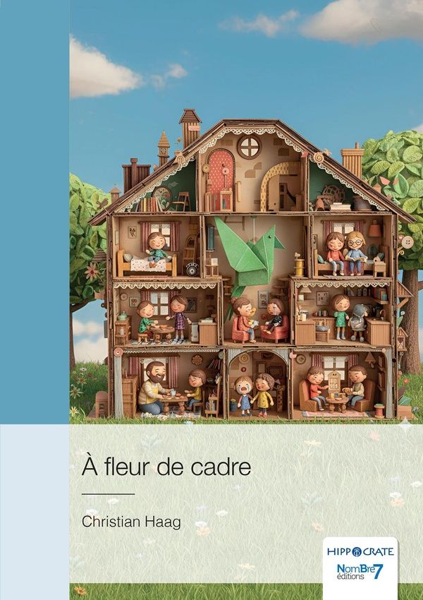 Couverture du livre « À fleur de cadre », librairie Les Contes Infusés à Corte