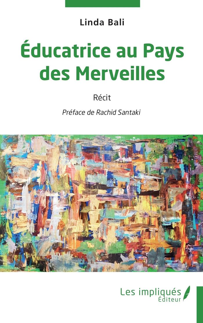 Couverture du livre « EDUCATRICE AU PAYS DES MERVEILLES » de Bali/santaki, librairie Les Contes Infusés à Corte