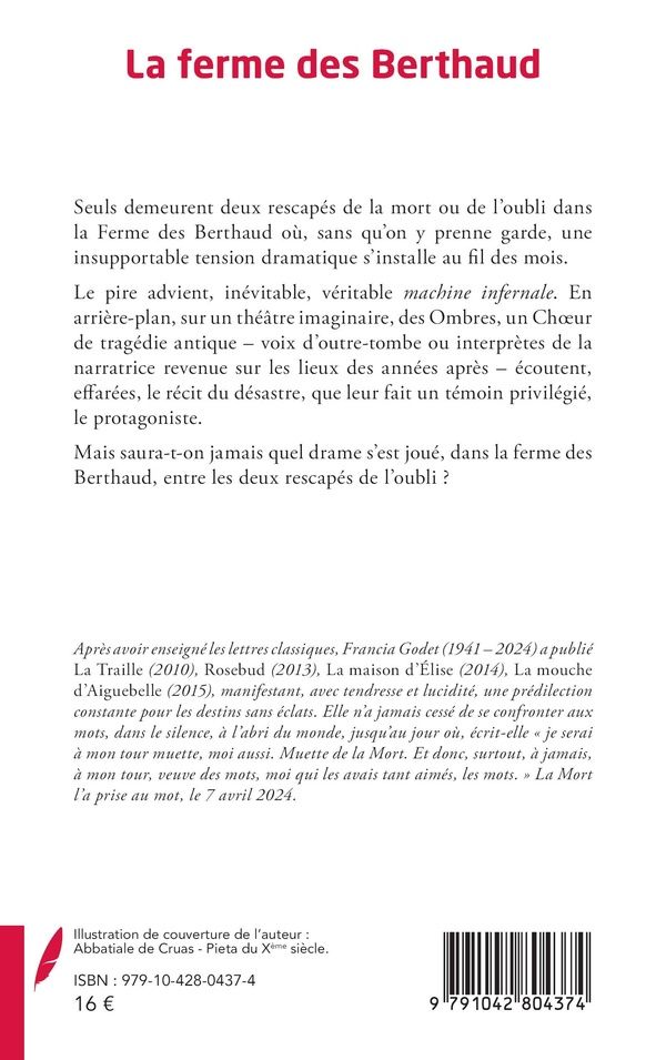Quatrième de couverture de « LA FERME DES BERTHAUD »