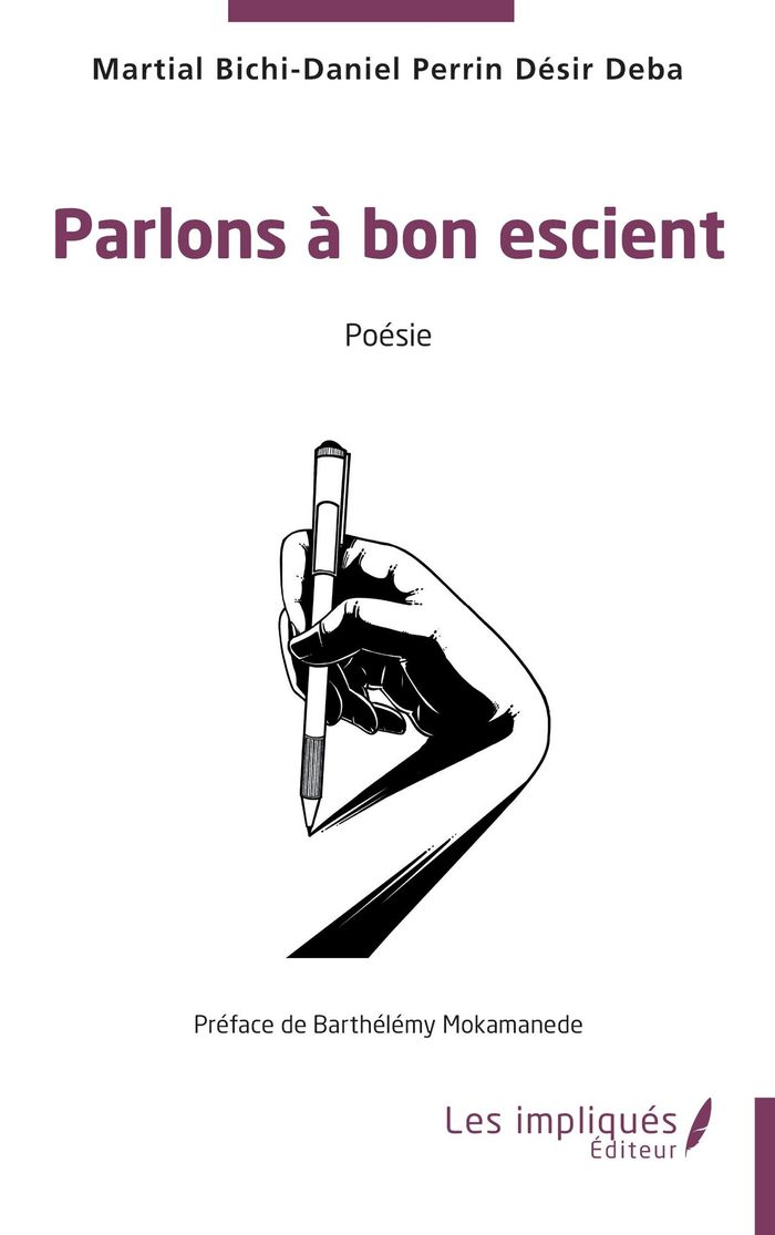 Couverture du livre « Parlons à bon escient : poésie », librairie Les Contes Infusés à Corte