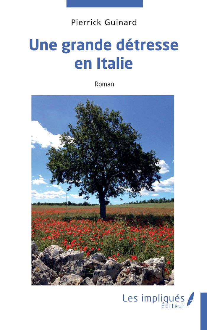Couverture du livre « Une Grande détresse en Italie » de Pierrick Guinard, librairie Les Contes Infusés à Corte
