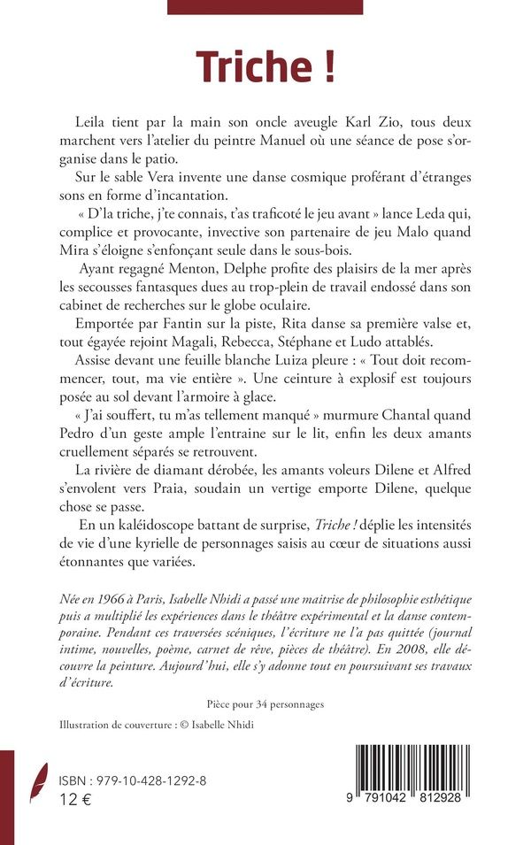 Quatrième de couverture de « Triche ! »