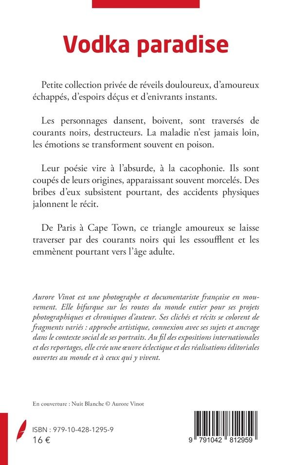 Quatrième de couverture de « VODKA PARADISE »
