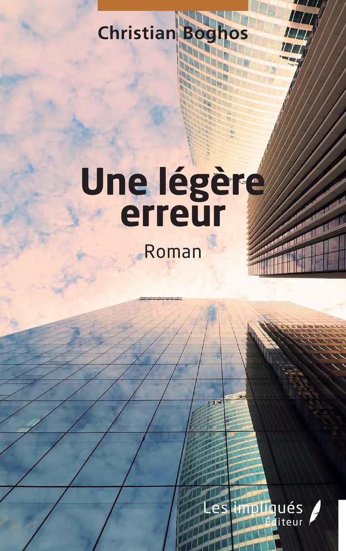 Couverture du livre « Une légère erreur : roman », librairie Les Contes Infusés à Corte
