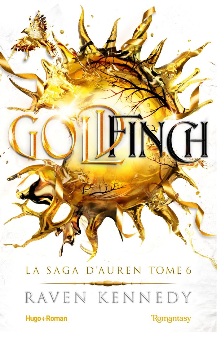 Couverture du livre « Goldfinch » de Raven Kennedy, librairie Les Contes Infusés à Corte