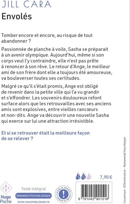 Quatrième de couverture de « Envolés »