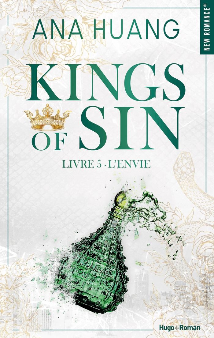Couverture du livre « KINGS OF SIN - TOME 05 - VERSION FRANCAISE - L'ENVIE » de Ana Huang, librairie Les Contes Infusés à Corte