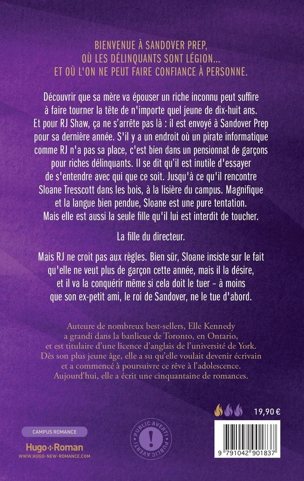 Quatrième de couverture de « PREP SERIES - T01 - MISFIT - SERIE PREP TOME 1 »
