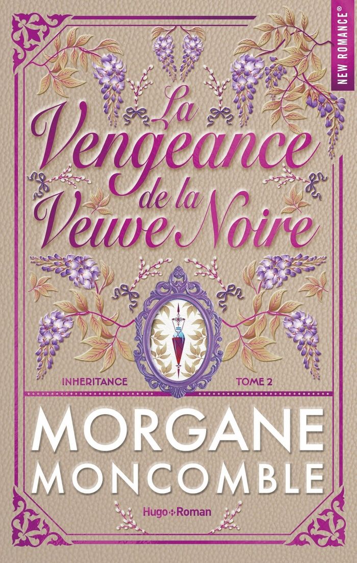 Couverture du livre « INHERITANCE - T02 - LA VENGEANCE DE LA VEUVE NOIRE » de Morgane Moncomble, librairie Les Contes Infusés à Corte