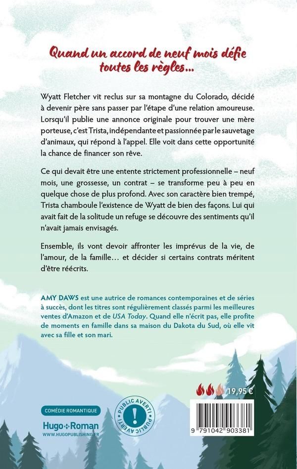 Quatrième de couverture de « Nine Month Contract »
