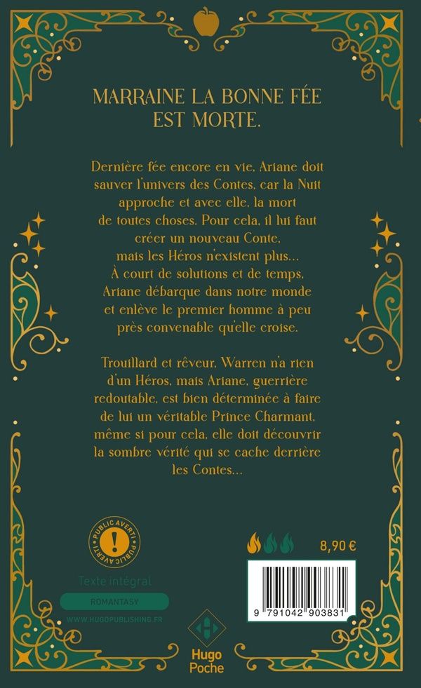 Quatrième de couverture de « LE DERNIER CONTE - TOME 01 - POMME D'OR »