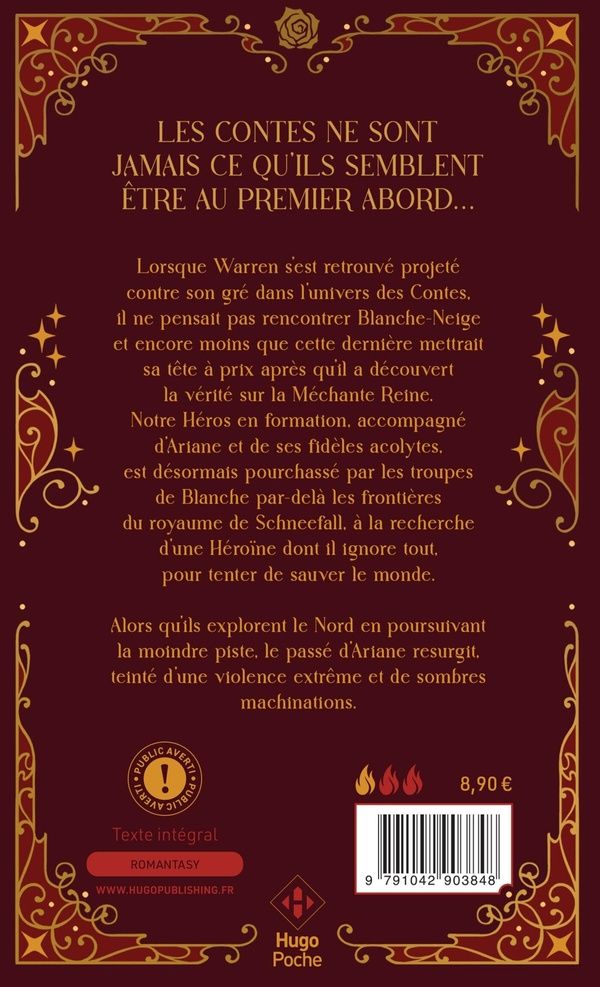 Quatrième de couverture de « LE DERNIER CONTE - TOME 02 - ROSE ROUGE »