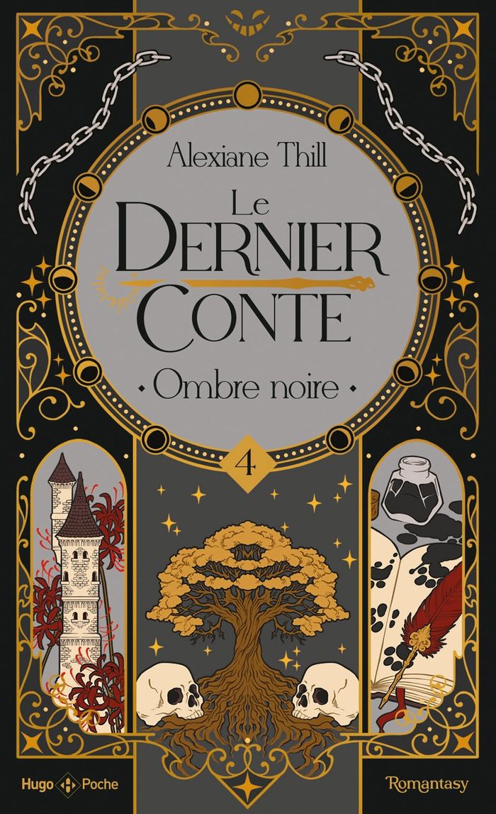 Couverture du livre « LE DERNIER CONTE - TOME 04 - OMBRE NOIRE », librairie Les Contes Infusés à Corte