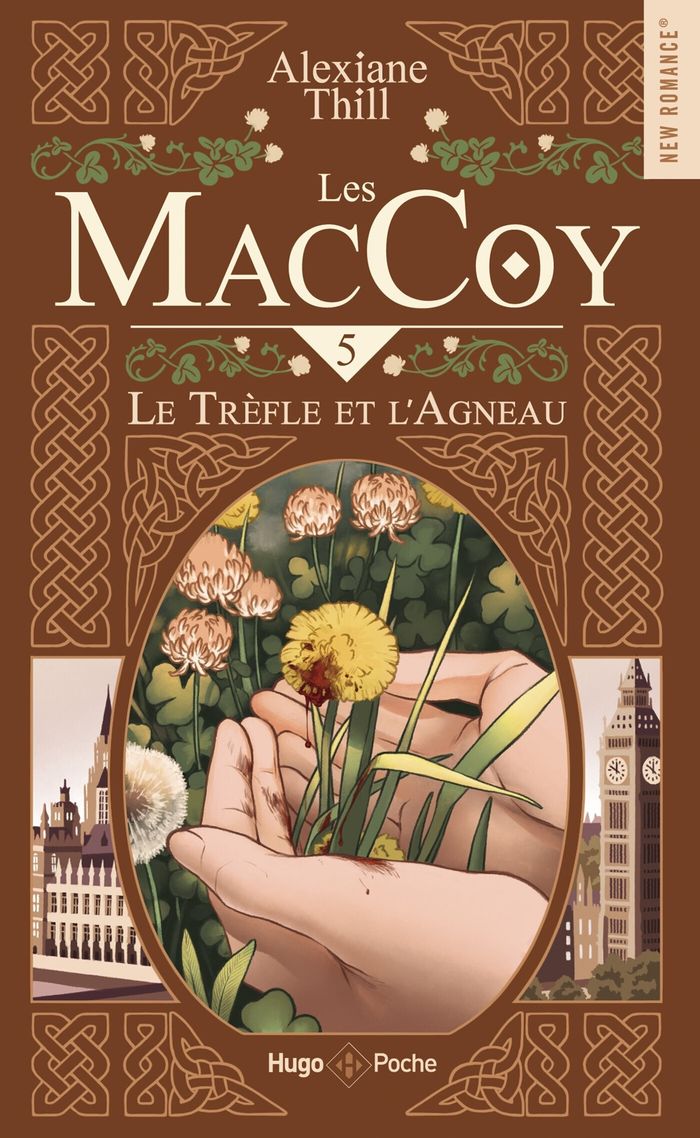 Couverture du livre « LES MACCOY - TOME 05 - LE TREFLE ET L'AGNEAU », librairie Les Contes Infusés à Corte