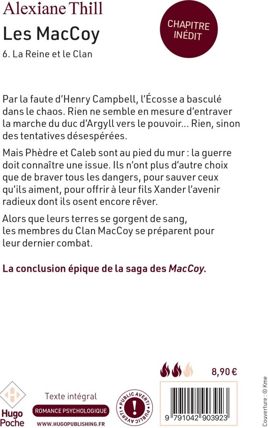 Quatrième de couverture de « LES MACCOY - TOME 06 - LA REINE ET LE CLAN »