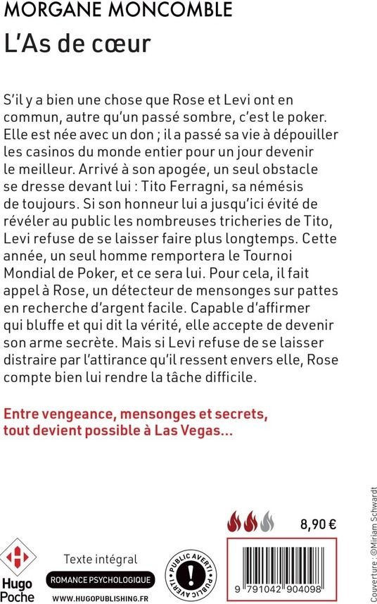 Quatrième de couverture de « L'AS DE COEUR - NOUVELLE COUVERTURE »