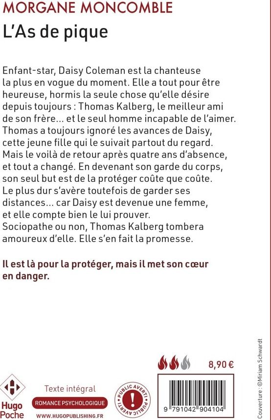 Quatrième de couverture de « L'AS DE PIQUE - NOUVELLE COUVERTURE »