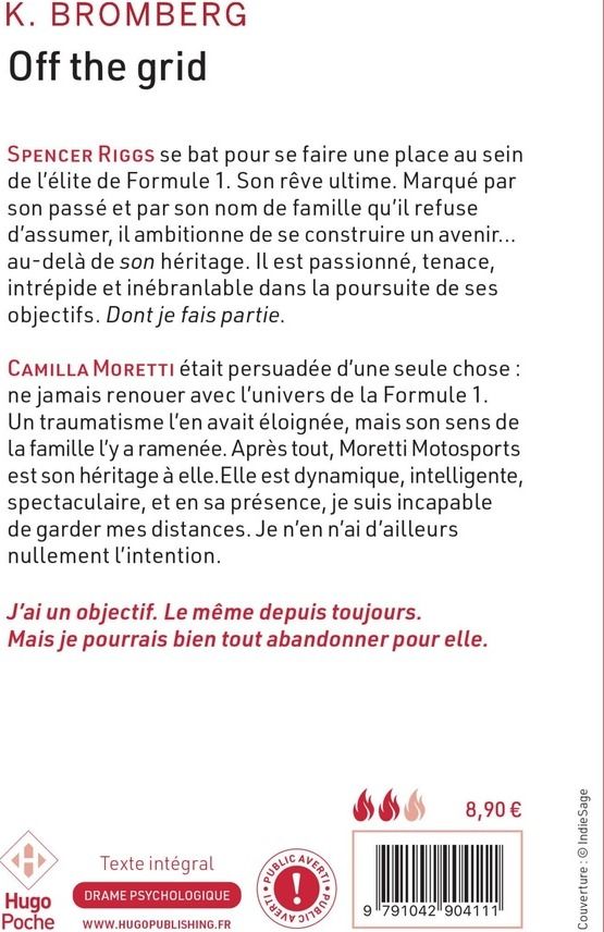 Quatrième de couverture de « Off the grid »