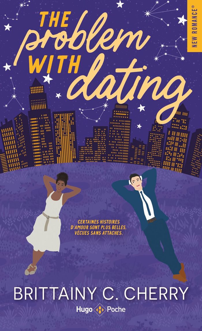 Couverture du livre « The problem with dating - Version française » de Brittainy C. Cherry, librairie Les Contes Infusés à Corte