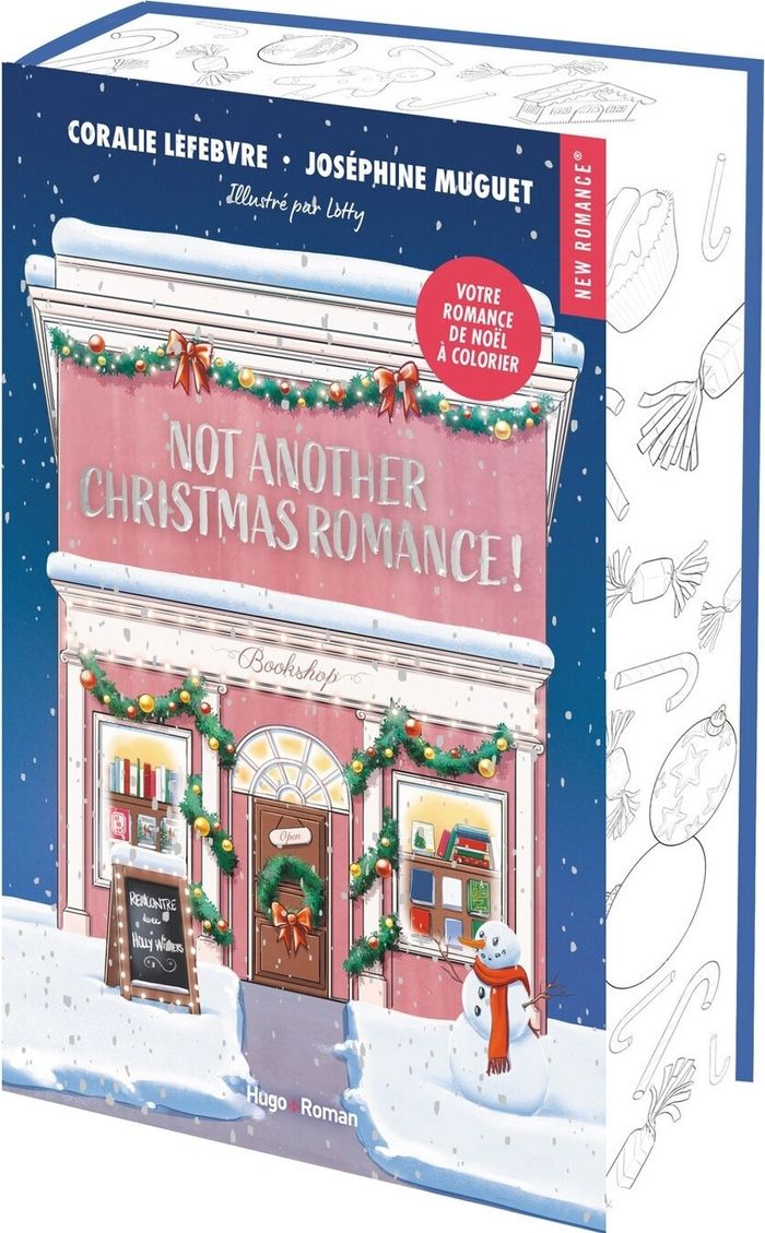 Couverture du livre « NOT ANOTHER CHRISTMAS ROMANCE ! » de Muguet/lefebvre, librairie Les Contes Infusés à Corte