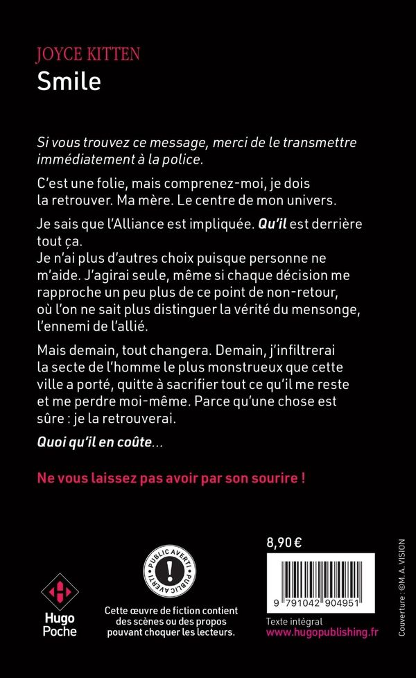 Quatrième de couverture de « Smile »