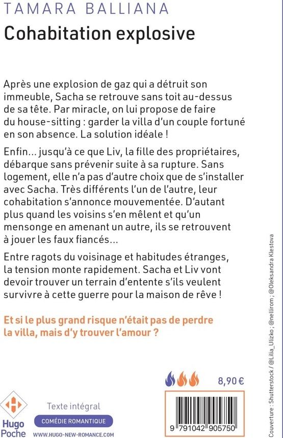 Quatrième de couverture de « COHABITATION EXPLOSIVE »
